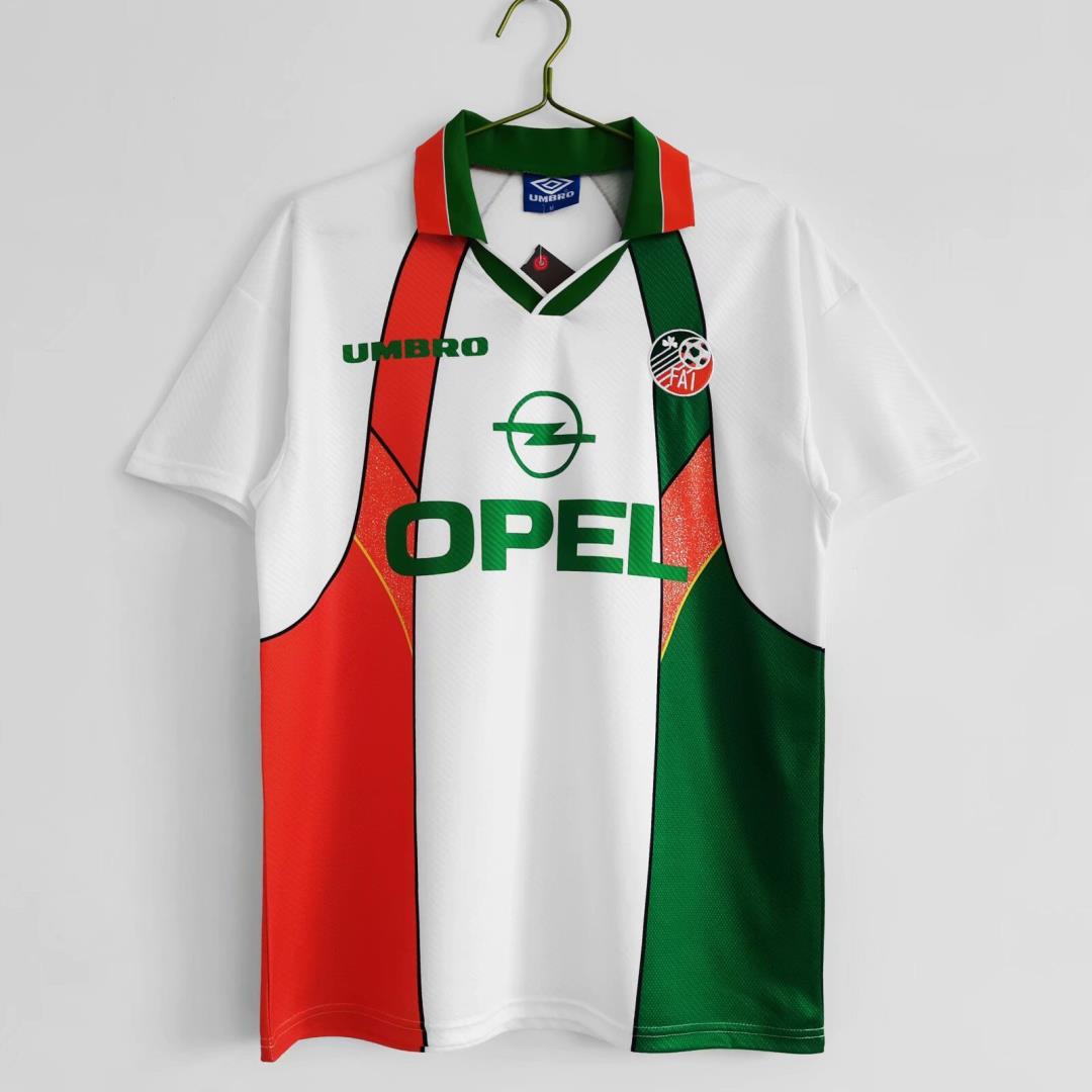 AAA Quality Ireland 94/96 Away White Soccer Jersey